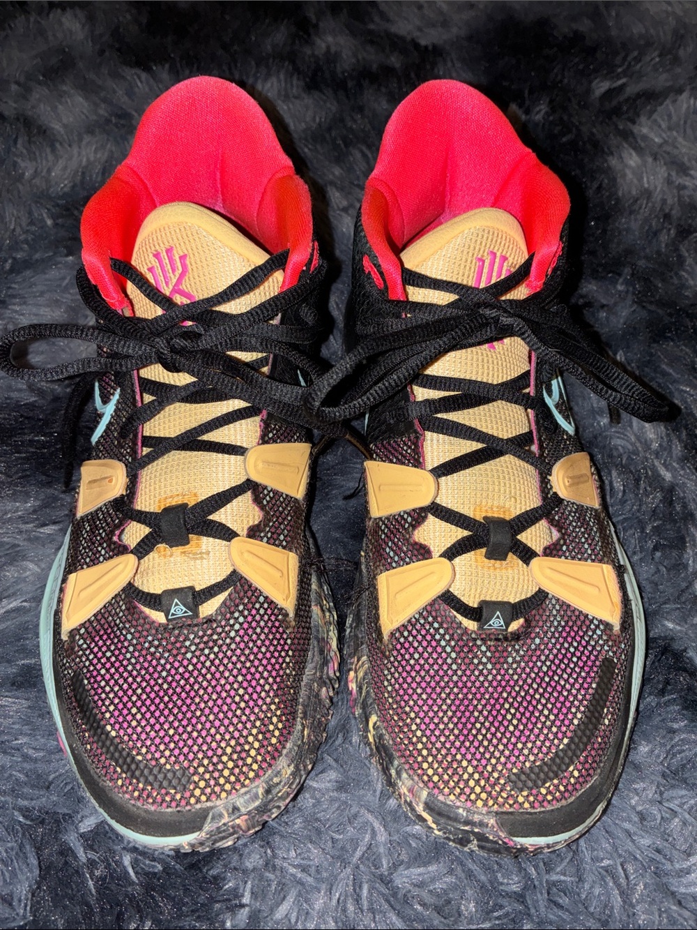 Nike Kyrie 7 preheat soundwave rare Basketball Sneaker 2000 BC0588-002 w-9 m-7.5